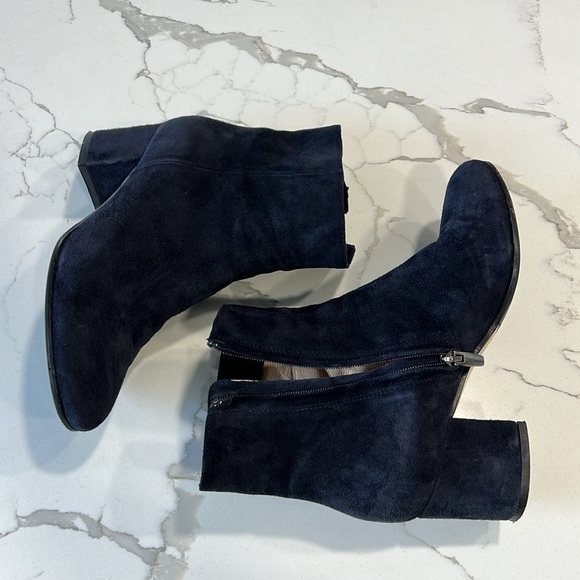 L’idea by Lori Suede Boots Navy Blue Size 38 - Picture 6 of 8